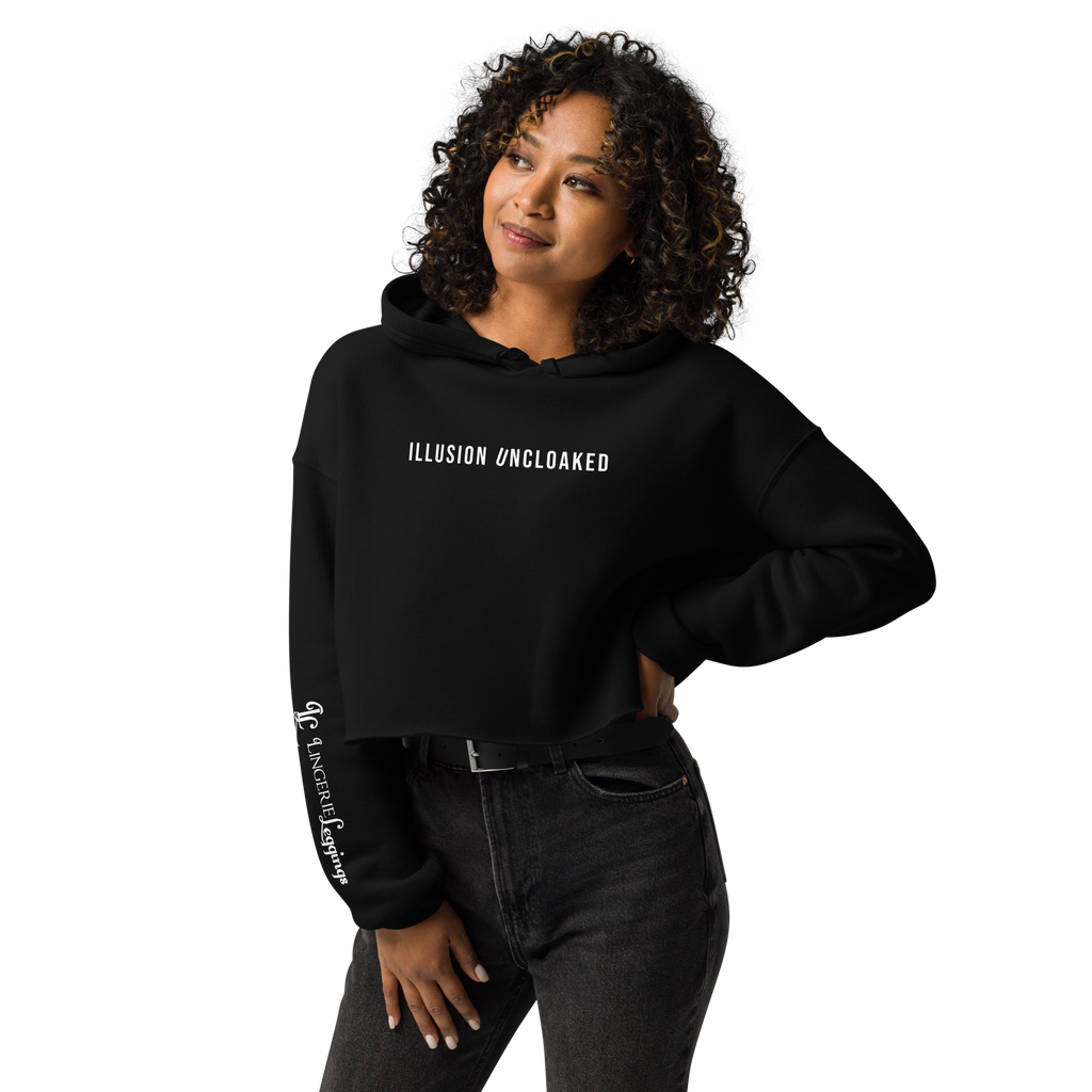Illusion Uncloaked Crop Hoodie